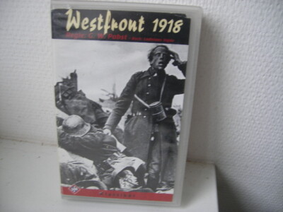 Westfront 1918 - G.W. Pabst - Original deutsche VHS Video Rarität