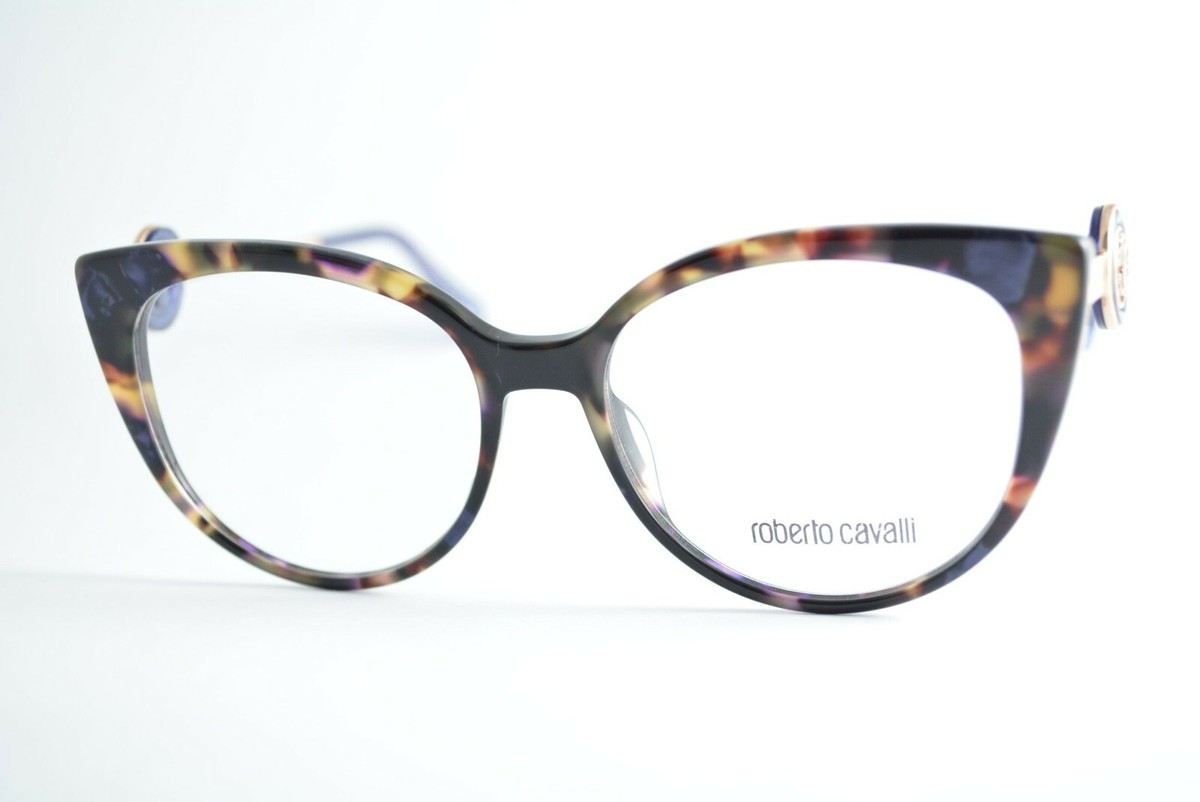 ROBERTO CAVALLI Havana 51mm Cat Eye Sunglasses Roberto Cavalli VRC071 03AQ Eyeglasses Women main image 4