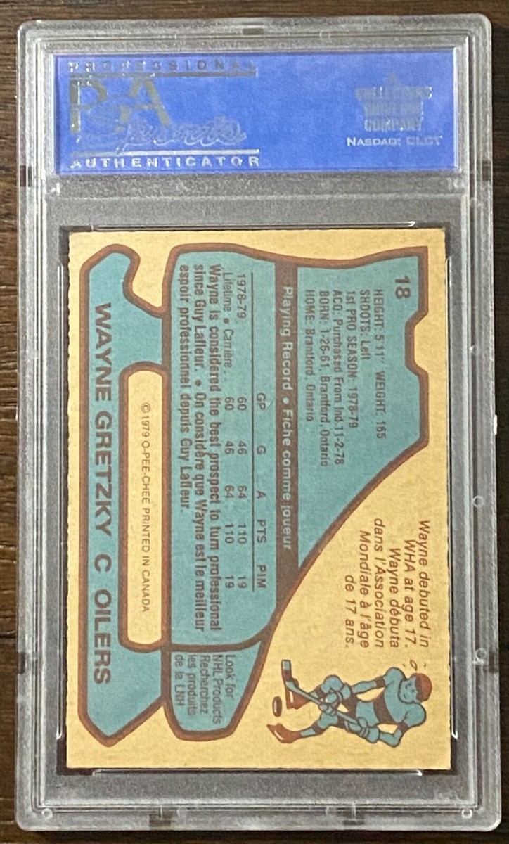 1979 Wayne Gretzky Rookie Card O-Pee-Chee PSA 6 | eBay