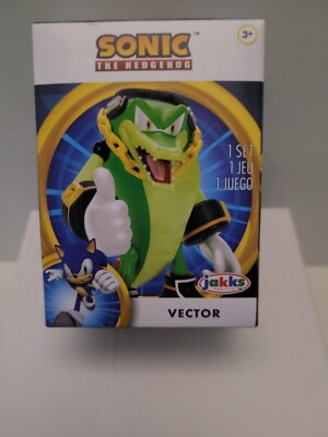Sonic The Hedgehog  Vector Action Figure 2.5 Jakks Pacific In Box NEW 