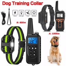 1000M Hund Ausbildung Stromschlag Erziehungshalsband Hunde Vibration Ton e-Shock
