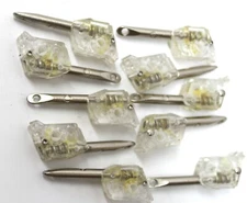 1" Mini Blind Replacement Tilt Mechanism Metal Wand/Cord Tilter 1/8" D Hole 10PK