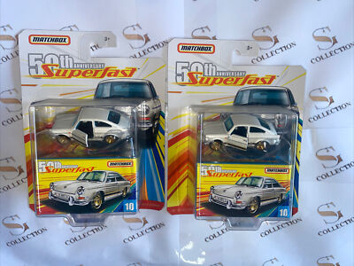 マッチボックス スーパーファスト10台セット Matchbox 2019 SuperFast 50th Anniversary #10 65 Volkswagen Type 3
