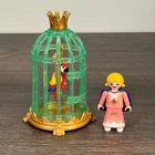 Vintage Playmobil 3032 Royal Children with Parrot Cage 1998 *Incomplete Set*