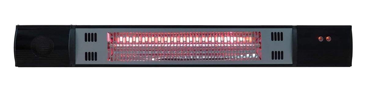 Energ+ Infrared Electric Outdoor Heater - Wall Mounted With Bluetooth  Speaker | eBay