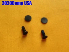 GENUINE HP Compaq G61 CQ61 511wm 429wm 320ca 411wm LCD Bezel Screw Cover+ Screws