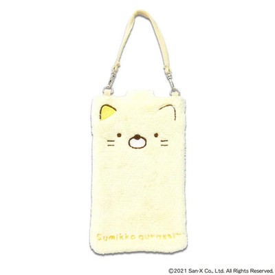 Sumikkogurashi Neko Mofumofu Smartphone Pouch 2026SS San-X JP LTD Original
