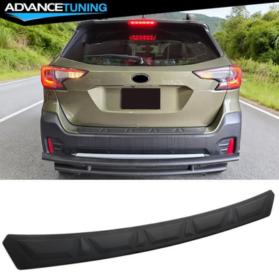 #ad #ad For 20 25 Subaru Outback OE Style Rear Bumper Protector Step Plate Pad Black PP $51.99