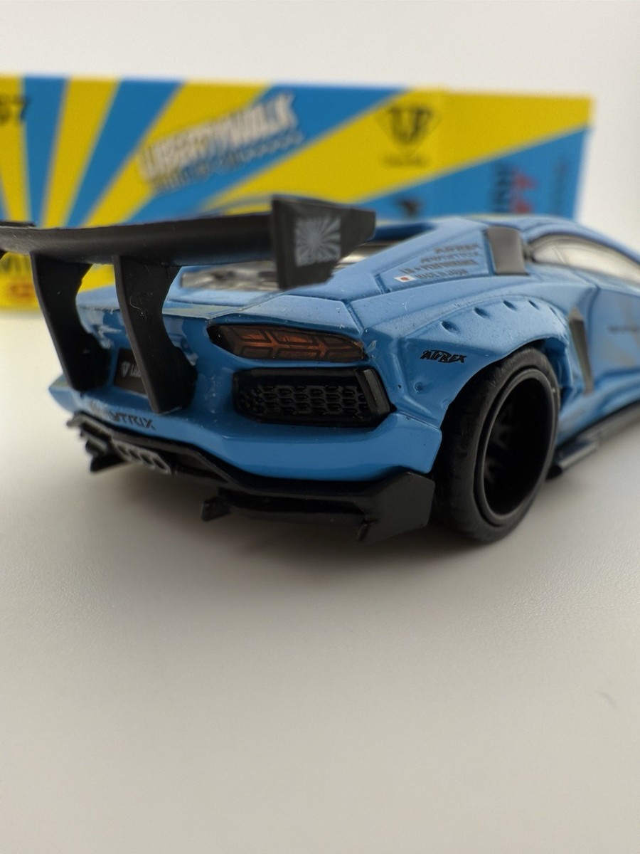MINI GT LB★WORKS Lamborghini Aventador Diecast 164 | Mini GT Lambo LB- WORKS Aventador GT EVO Lime