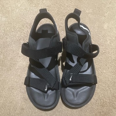 Nike Oneonta Men's Black Strappy Sandals Hook & Loop US 13 DJ6606-001