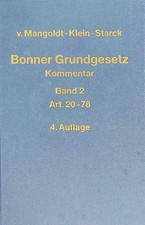 Das Bonner Grundgesetz : Kommentar, Band 2: A...