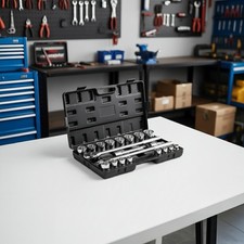34 Drive Metric Jumbo Socket Set Heavy Duty Chrome Socket Ratchet Set 20 Pc 34 Drive Metric Jumbo Socket Set Heavy Duty Chrome Socket Ratchet Set 20 Pc