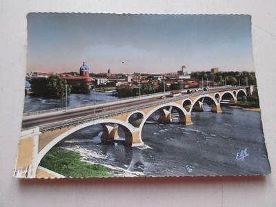 CP POSTCARD HAUTE GARONNE TOULOUSE La GARONNE au PONT des CATALANS