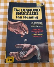 The Diamond Smugglers Ian Fleming 1963 Pan Paperback 2nd Print James Bond Author