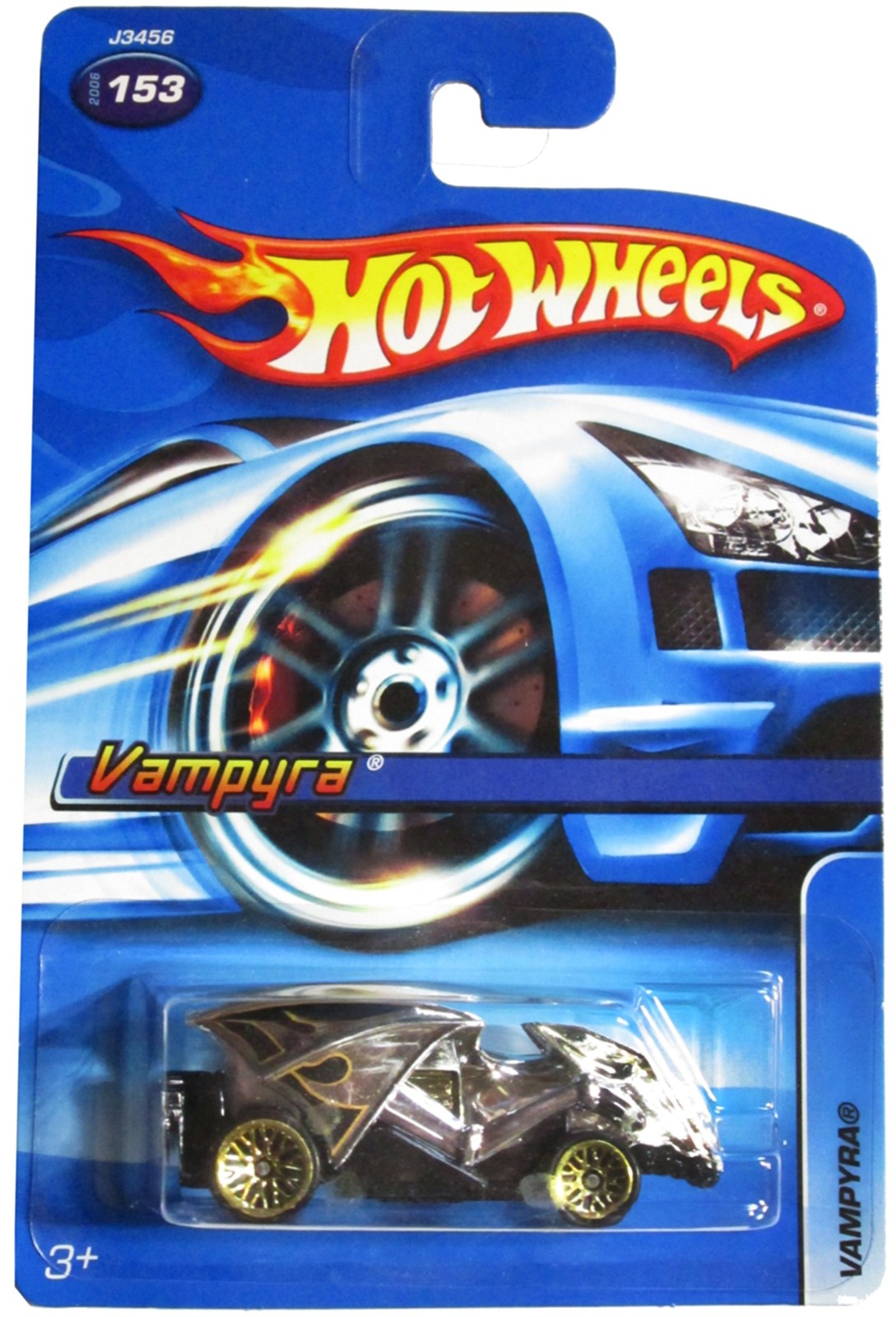 Hot Wheels 2006 Vampyra 2006-153 Gold Toy Car  Brand New Toys