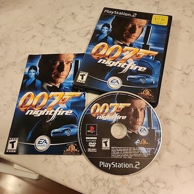 007 Night Fire James Bond (Sony Playstation 2, 2002) PS2 CIB