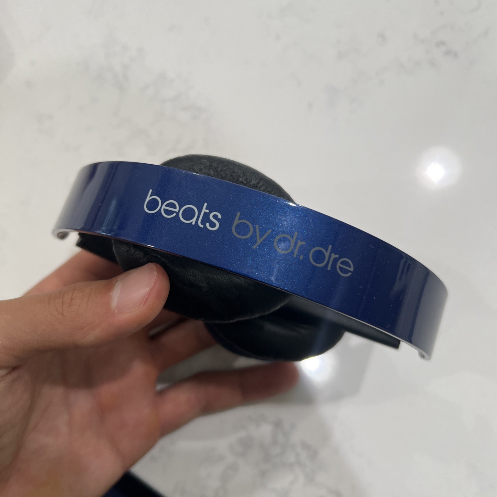 Beats by Dre Solo HD Navy Wired *Tested Working*