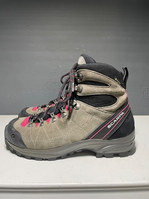 Scarpa Damen R-Evolution GTX wasserdichte Wanderschuhe 4 UK oder 37 EU grau schwarz