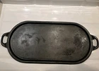 Griswold "ERIE" No.8 Oval Griddle P/N 712 Slant Logo