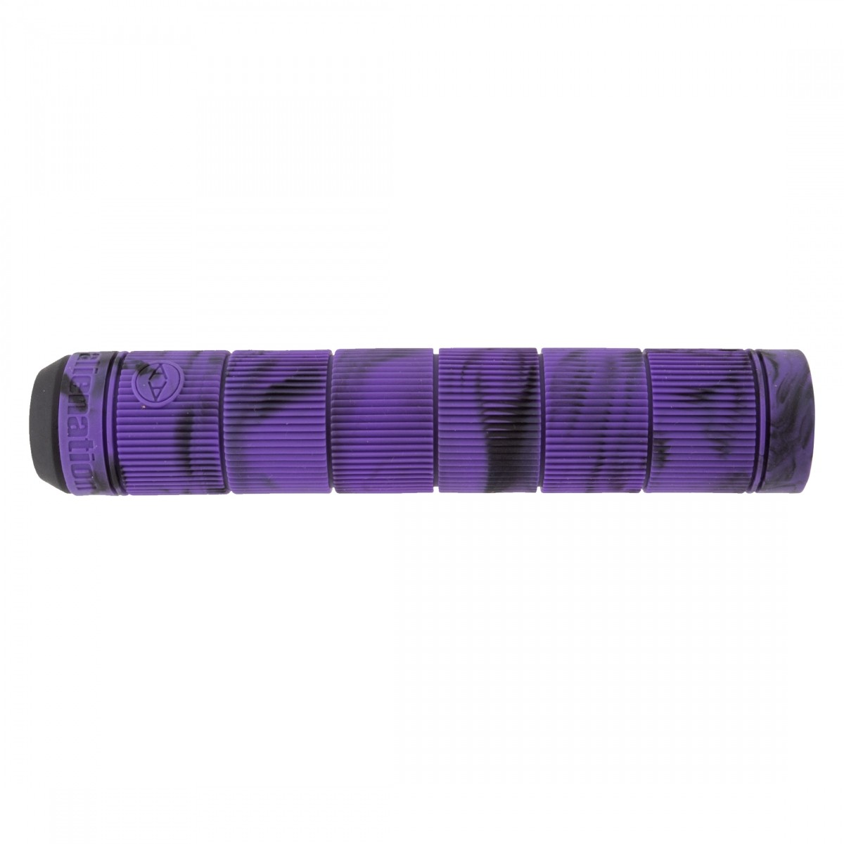 Бескланцевые захваты BMX Alienation Backlash V2 из фиолетовойчерной закручивающейся резины диаметром 155 мм 3590₽