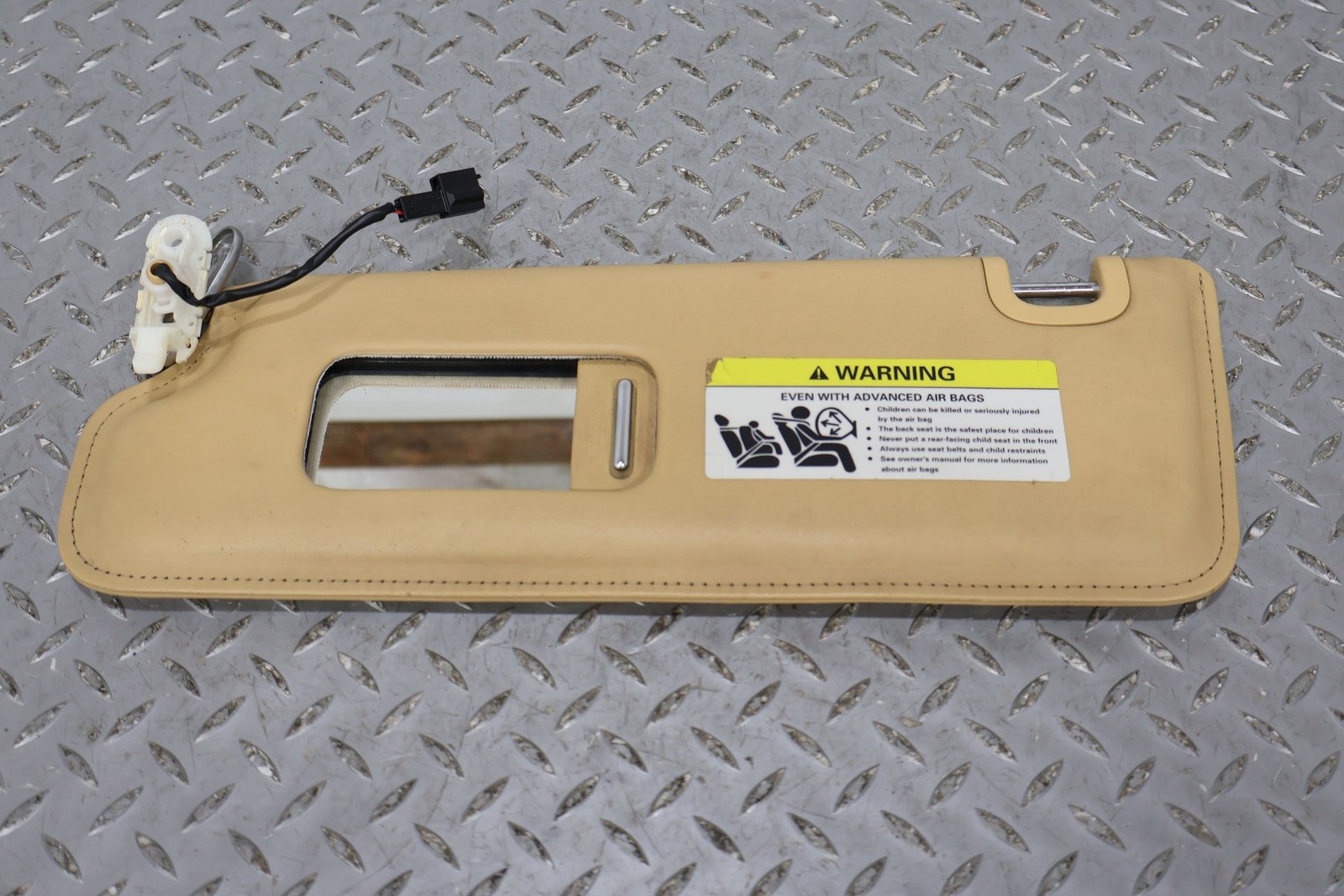 Bentley Continental GT 2003-2010 Left, right Sun visors Pair Cream