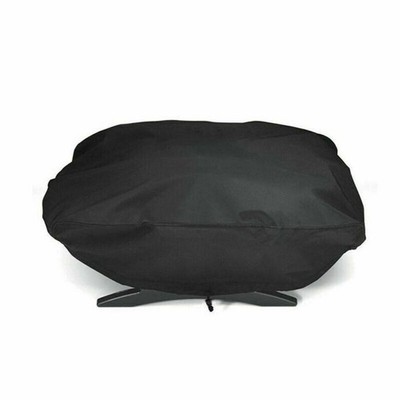 Schwarze Grillabdeckung Passend Für Weber Q100/1000 Series BBQ Grill Wasserdicht