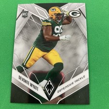 Devonte Wyatt 2022 Panini Phoenix Rookie Card #181 Green Bay Packers. rookie card picture