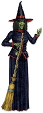 Jointed Witch of Size 6' 2" for Halloween - Beistle