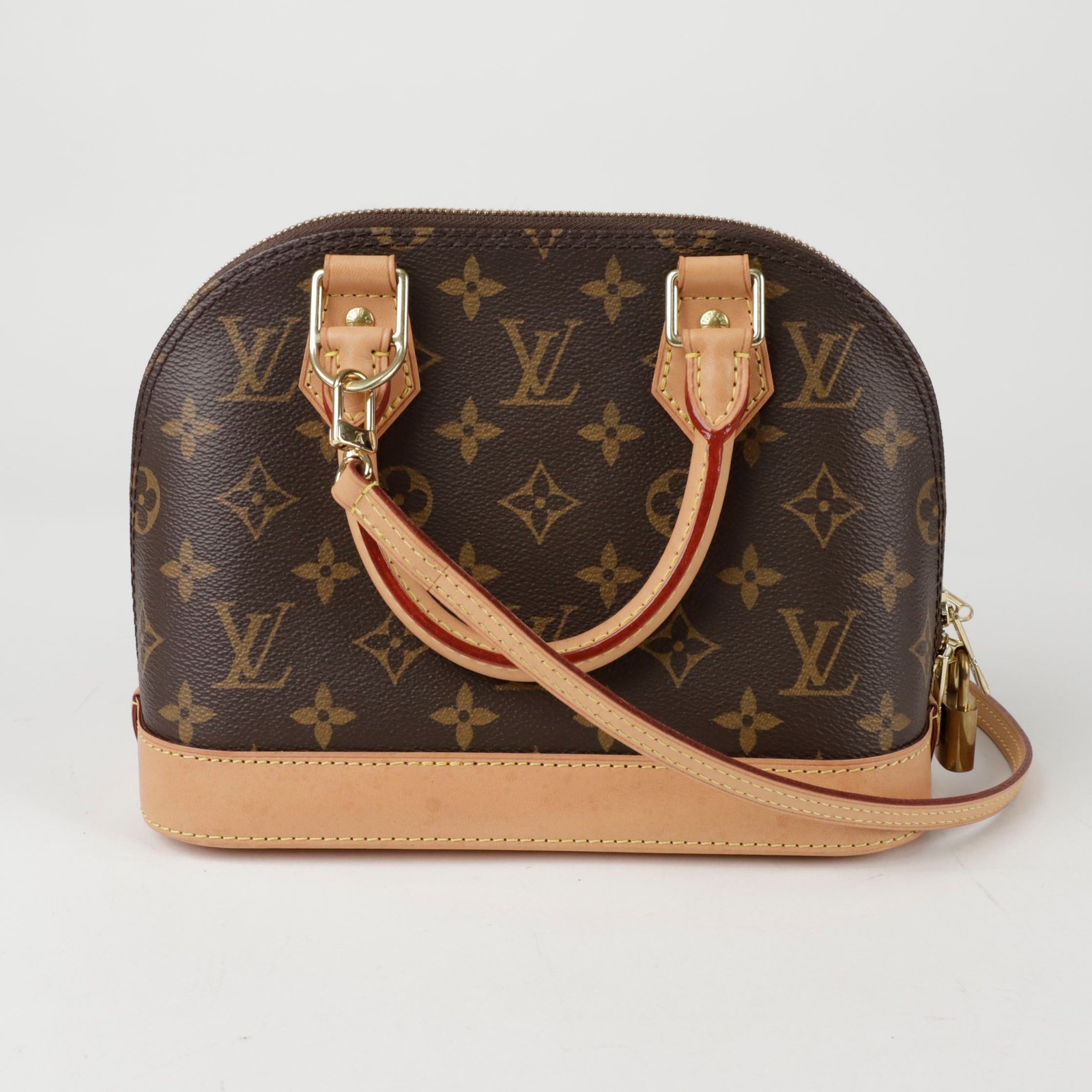 Louis Vuitton Alma BB Tote Shoulder Bag 151945412 thumbnail 4