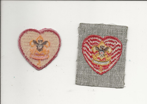 LIFE SCOUT patch x 2 / Older Two Variety's - Boy Scout BSA GnW/T27 - Picture 2 of 2