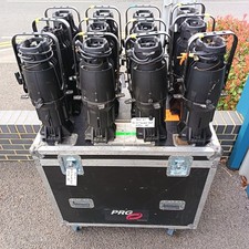 12x Source Four 575w 26° set in a flightcase