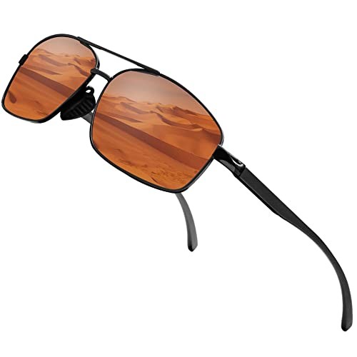 VIYSIOO ЖЕНСКИЕ МУЖСКИЕ СОЛНЦЕЗАЩИТНЫЕ ОЧКИ МОДНЫЕ КВАДРАТНЫЕ РЕТРО ЗЕРКАЛЬНЫЕ КОРИЧНЕВЫЕ/ЧЕРНЫЕ - ЧЕРНЫЙ