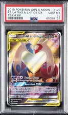 2019 POKEMON SUN & MOON TEAM UP #170 FULL ART/LATIAS & LATIOS GX PSA 10 on eBay