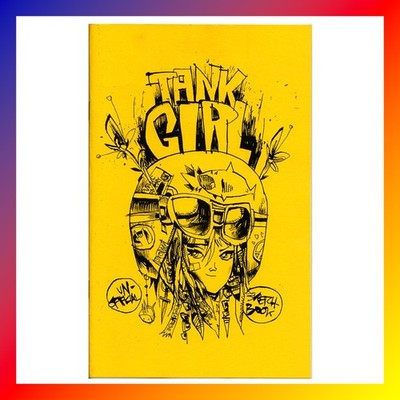 TANK GIRL Signed SKETCHBOOK Jim Mahfood ART BOOK Everybody Loves TG Tanky NEW
