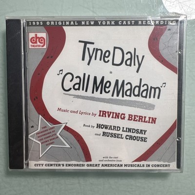 Call Me Madam: 1995 ORIGINAL NEW YORK CAST  (CD,1995) Tyne Daly New Sealed 