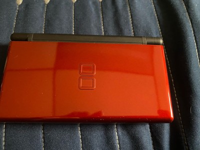 Nintendo DS Lite Crimson Handheld System USG-001 - Red/Black - Charger Included