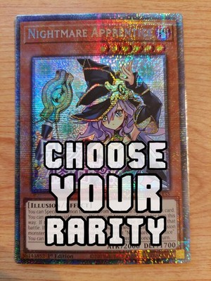 Nightmare Apprentice (Stamped) - RA05-EN135 - Near Mint NM - Ready to ship!