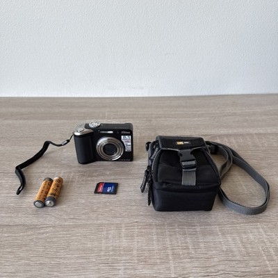 Nikon COOLPIX P60 8.1MP Digital Camera Black TESTED w/ Case, Batt, Memory Card