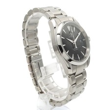 Omega Seamaster Aqua Terra 150M 36.2mm SS Black Dial Quartz Watch #KN517 3