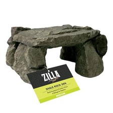 Pet Reptile Terrarium Shale Rock Den D cor, Basking Rock and Hide for Bearded