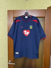 Portsmouth FC 2003 2005 Away Vintage Soccer Jersey Football Shirt Size L