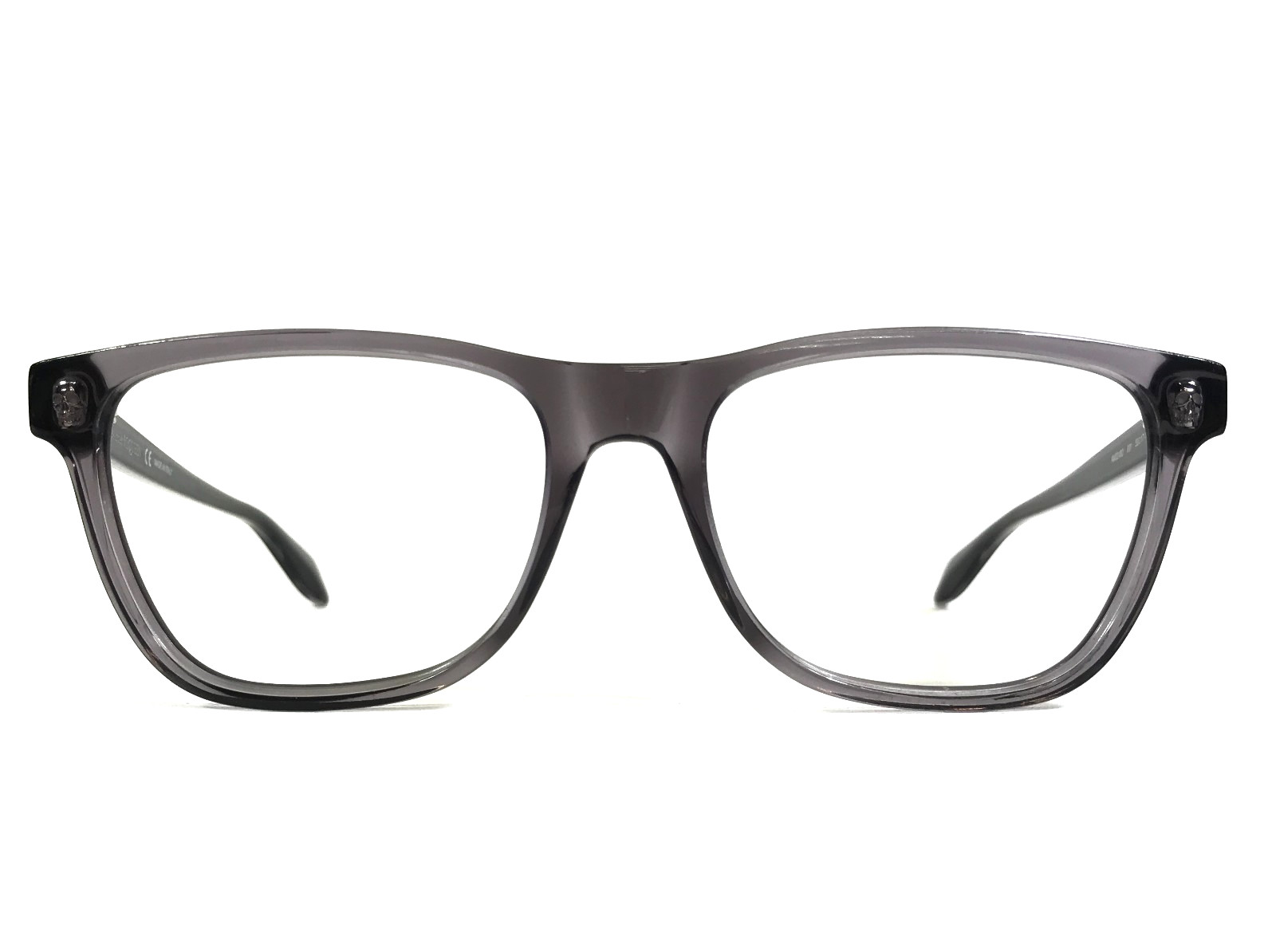 Alexander McQueen Eyeglasses Frames AM0248O 001 Transparent Grey 53-17-145 20690₽