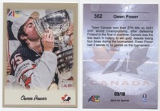 2021 All Sports #362 Owen Power rookie hockey gold 03/10