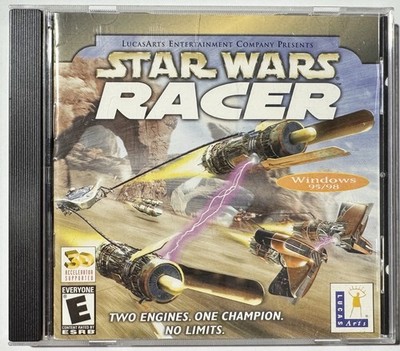 Star Wars Racer (PC Windows 95/98) Game Complete LucasArts