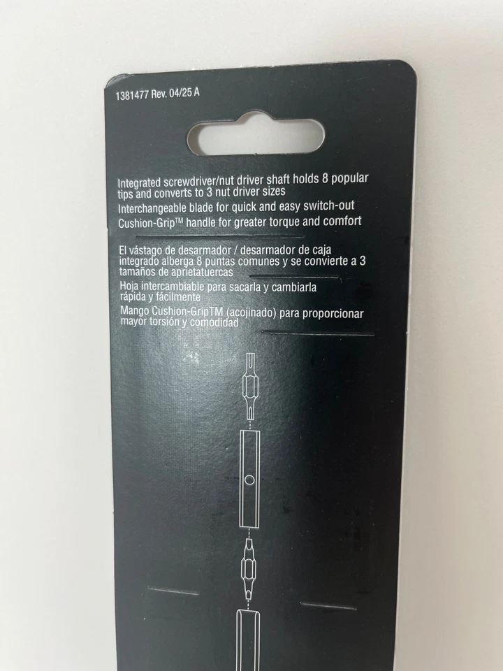 Klein Tools Blackout 11 合 1 螺丝刀起子限量版 - 32500BLK - 全新 — 第 2/4 张图片