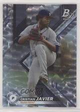 2019 Bowman Platinum Wal-Mart Top Prospects Icy Foil Cristian Javier #TOP-66 8d2