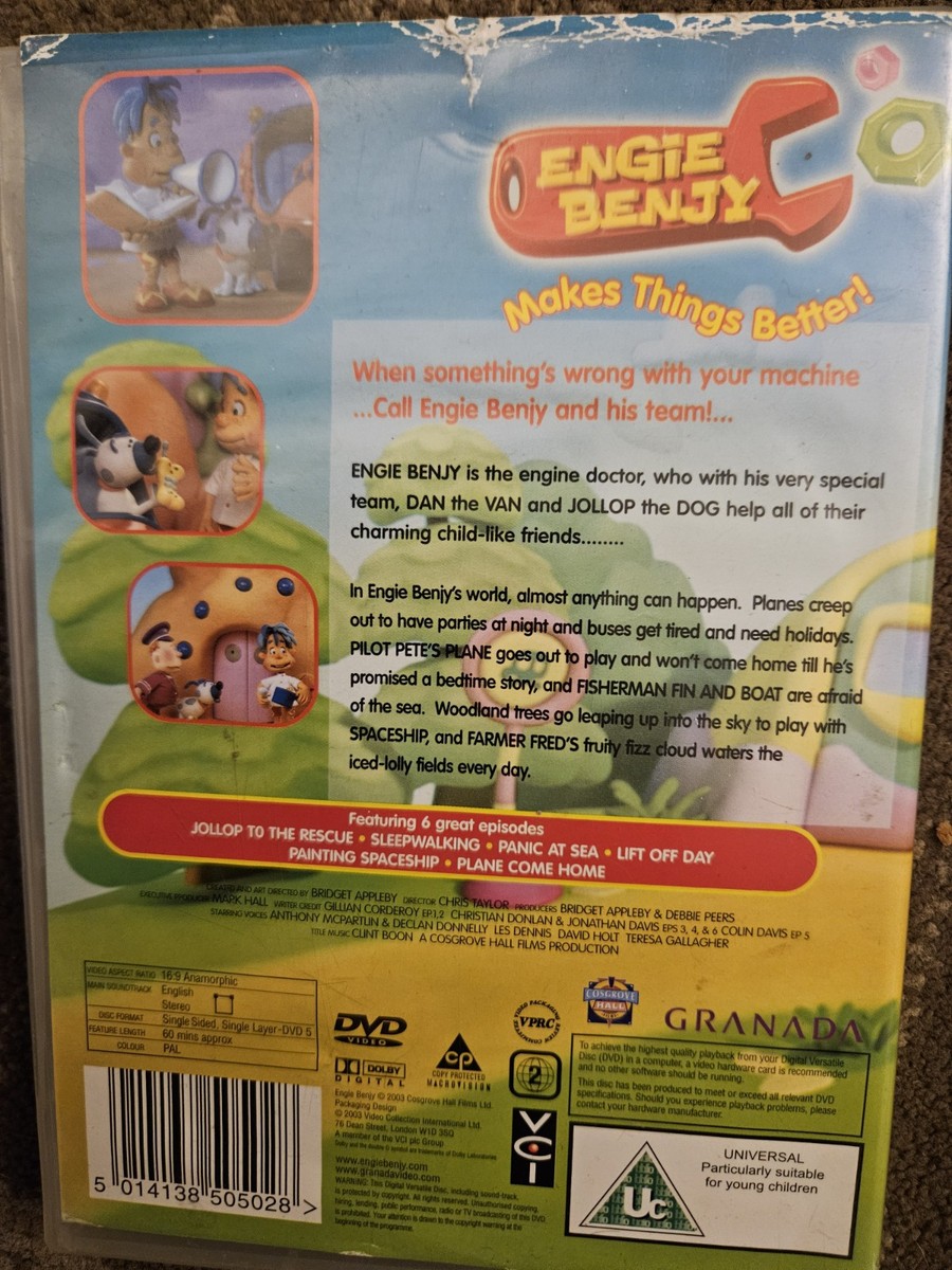ENGIE BENJY MAKE THINGS BETTER DVD 6 EPISODES KDS | eBay UK
