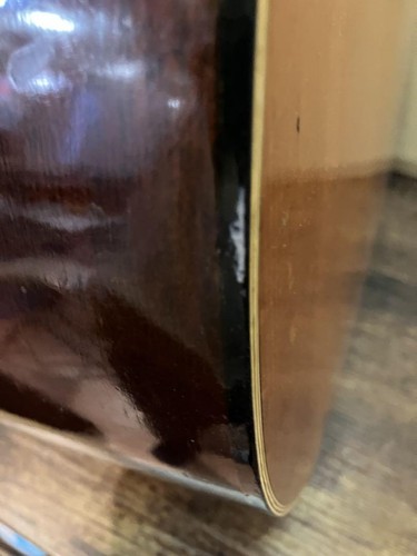 "YAMAHA FG-180 Red Label Vintage Acoustic Guitar Japan Original 1960s-70s" - Picture 12 of 19