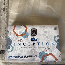 2022-23 Topps Inception Overtime Elite Basketball Empty Hobby Box -  no cards. 