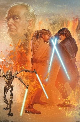 Trends International Star Wars: Revenge Of The Sith - Celebration Mural Wall ...